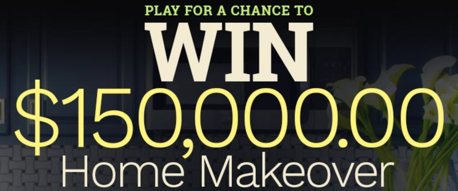 Now Is Your Chance For The Home Makeover Sweepstakes